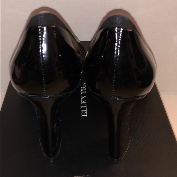 NWT Ellen Tracy Black Amber Heels, Size 8 - Picture 6 of 7